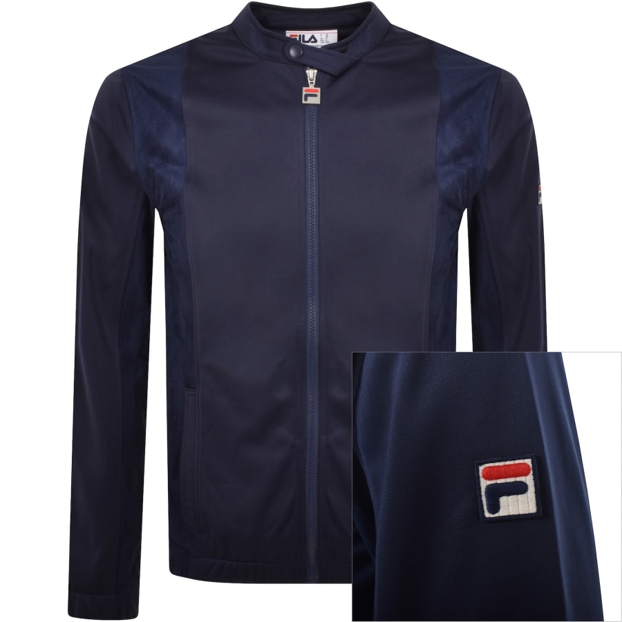 Navy fila jacket shop